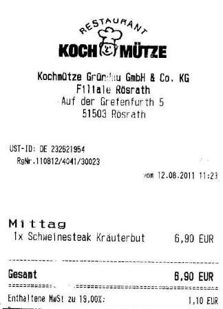 emlu Hffner Kochmtze Restaurant